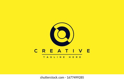 Creative abstract letter O logo design template. OO icon initial based monogram and symbol in vector.