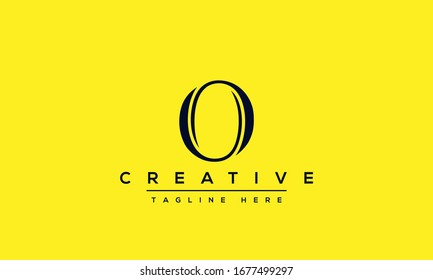 Creative abstract letter O logo design template. OO icon initial based monogram and symbol in vector.