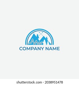 Creative abstract logo design for business