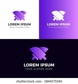 Diseño de logotipo de resumen creativo, plantilla de diseño de logotipos coloridos, logotipo de vectores
