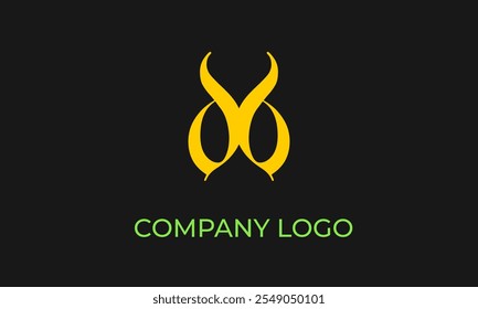 Design de logotipo abstrato criativo para marcas modernas, estética minimalista e criação de identidade empresarial exclusiva