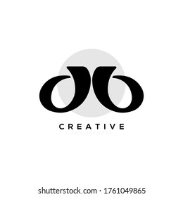 Creative abstract logo design template