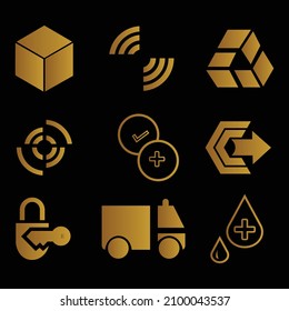Creative Abstract Logo Icon Design