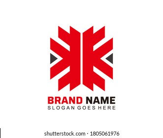 Creative Abstract Logo. Technology Icon Design.