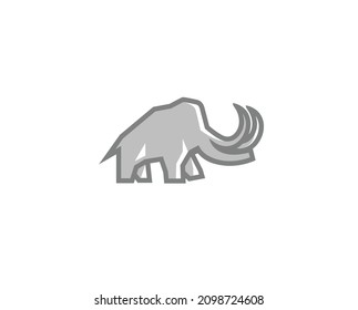 Ilustración vectorial del logotipo de mamut de Creative Resumen
