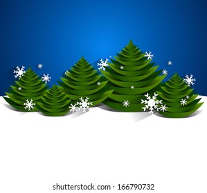 Creative Abstract Merry Christmas Card vector illustration