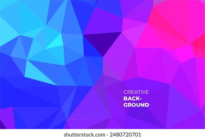 creative abstract modern art background with vibrant colorful colors