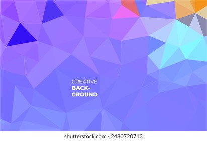 creative abstract modern art background with vibrant colorful colors