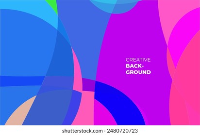 creative abstract modern art background with vibrant colorful colors