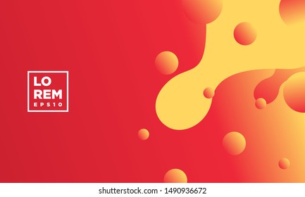 creative abstract modern colorful liquid lava background