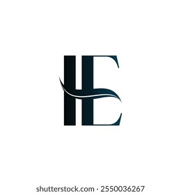 creative abstract modern minimalist timeless negative space symbol vector business logo design