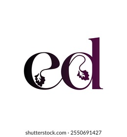 creative abstract modern minimalist timeless negative space symbol vector business logo design