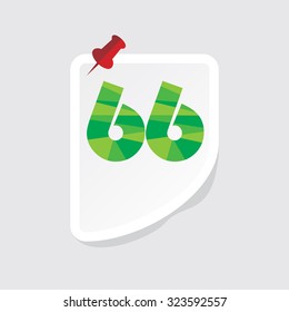 creative abstract numeric number vector illustration 