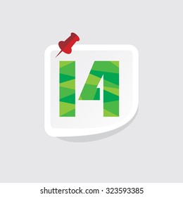 creative abstract numeric number vector illustration 