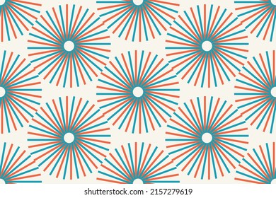 Creative abstract seamless colorful background. Flat design for prints, posters,cards,etc. Vector illustration.