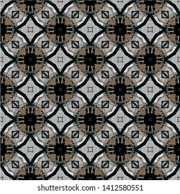 Creative abstract seamless pattern. Modern diagonal abstract background ornaments illustration