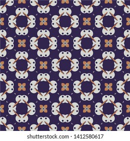 Creative abstract seamless pattern. Modern diagonal abstract background ornaments illustration