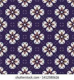 Creative abstract seamless pattern. Modern diagonal abstract background ornaments illustration