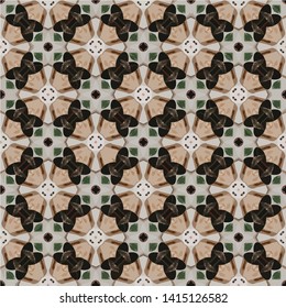 Creative abstract seamless pattern. Modern diagonal abstract background with geometric elements