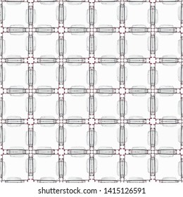 Creative abstract seamless pattern. Modern diagonal abstract background with geometric elements