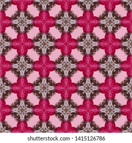 Creative abstract seamless pattern. Modern diagonal abstract background with geometric elements
