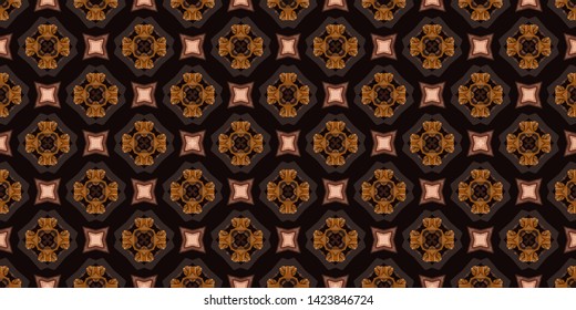 Creative abstract seamless pattern. Modern diagonal abstract background with geometric elements