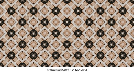 Creative abstract seamless pattern. Modern diagonal abstract background with geometric elements