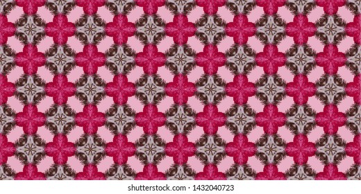 Creative abstract seamless pattern. Modern diagonal abstract background with geometric elements