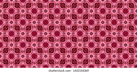 Creative abstract seamless pattern. Modern diagonal abstract background with geometric elements