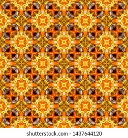 Creative abstract seamless pattern. Modern diagonal abstract background with geometric elements