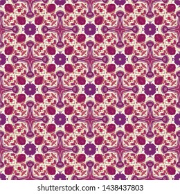Creative abstract seamless pattern. Modern diagonal abstract background ornaments illustration