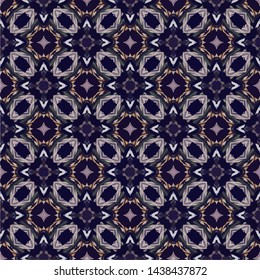 Creative abstract seamless pattern. Modern diagonal abstract background ornaments illustration