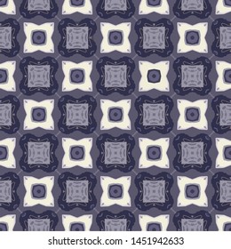 Creative abstract seamless pattern. Modern diagonal abstract background with geometric elements