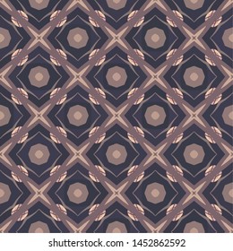 Creative abstract seamless pattern. Modern diagonal abstract background ornaments illustration