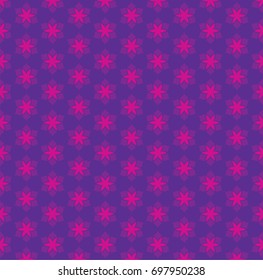creative abstract shape flower seamless pattern design