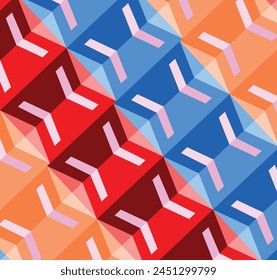 Creative Abstract shape geometric Art illustration Background Design