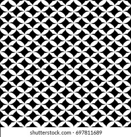 creative abstract shape seamless pattern design