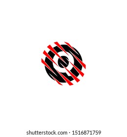 creative abstract simple Q logo letter for technology and business design concept