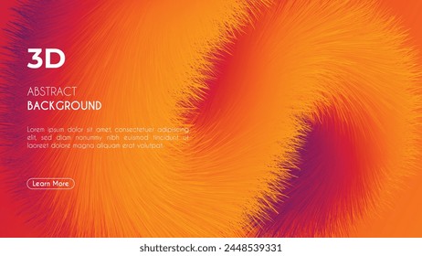 Creative Abstract Smooth Orange Background. Simple Flow Background Template for banner, poster, wallpaper, and flyer.
