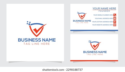Creative Abstract Technology Concept Logo Design Template