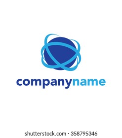 Creative abstract vector logo design template.Vector illustration.