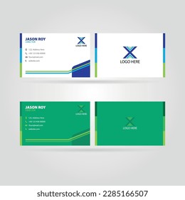 Creative Abstract Visiting Card Sets