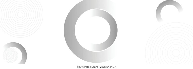 kreativ Abstrakter weißer Hintergrund. Minimale geometrische weißes Licht Hintergrund abstraktes Design.
