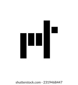 Creative abstract zebra logo design. Simple minimal vector. 