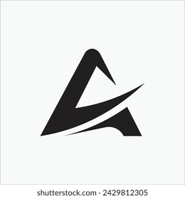 Creative A or AC or CA logo design