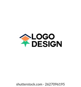 Design de logotipo acadêmico criativo para a escola