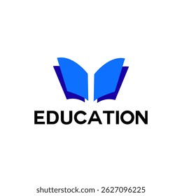 Design de logotipo acadêmico criativo para a escola
