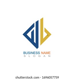 Plantilla de diseño de logotipos de conceptos de contabilidad creativa