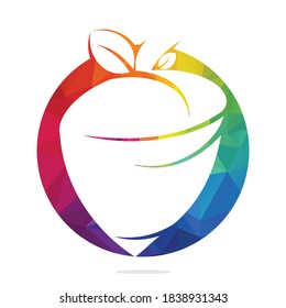Plantilla de diseño de logotipo de Acorn Creativo. Plantilla vectorial de ilustración de logotipo de maíz.