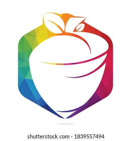 Creative Acorn Concept Logo Design Template. Acorn logo illustration vector template.